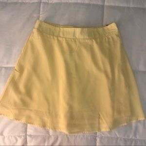 Tobi Yellow Around The Globe Skirt